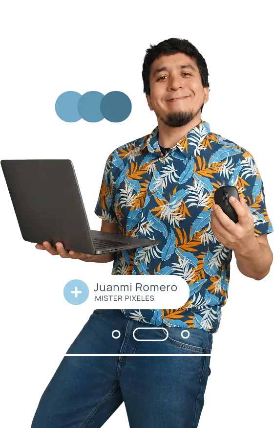 Juanmi Romero, Mister Pixeles. Creador de presencias online que destacan
