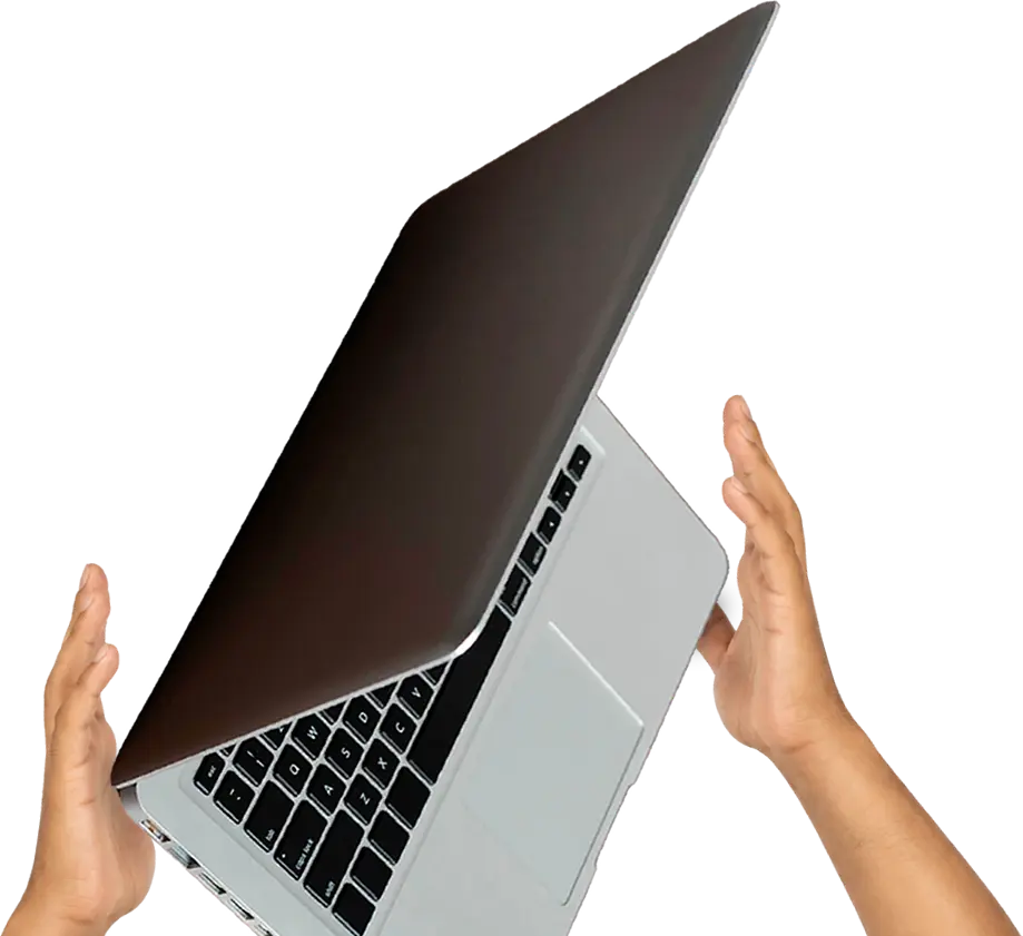 Atrapando laptop